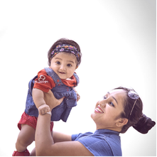 Parent and toddler engaging in activities