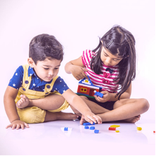 Children playing in playgroup